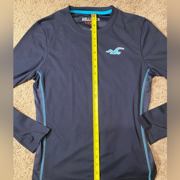 🤑SOLD🤑Hollister Sports Activewear Tee Adult Mens Size Small Bird Logo Shirt - Picture 6 of 10
